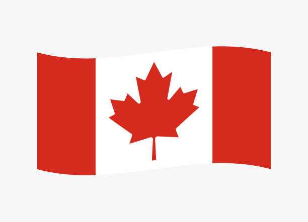 red and white canada flag