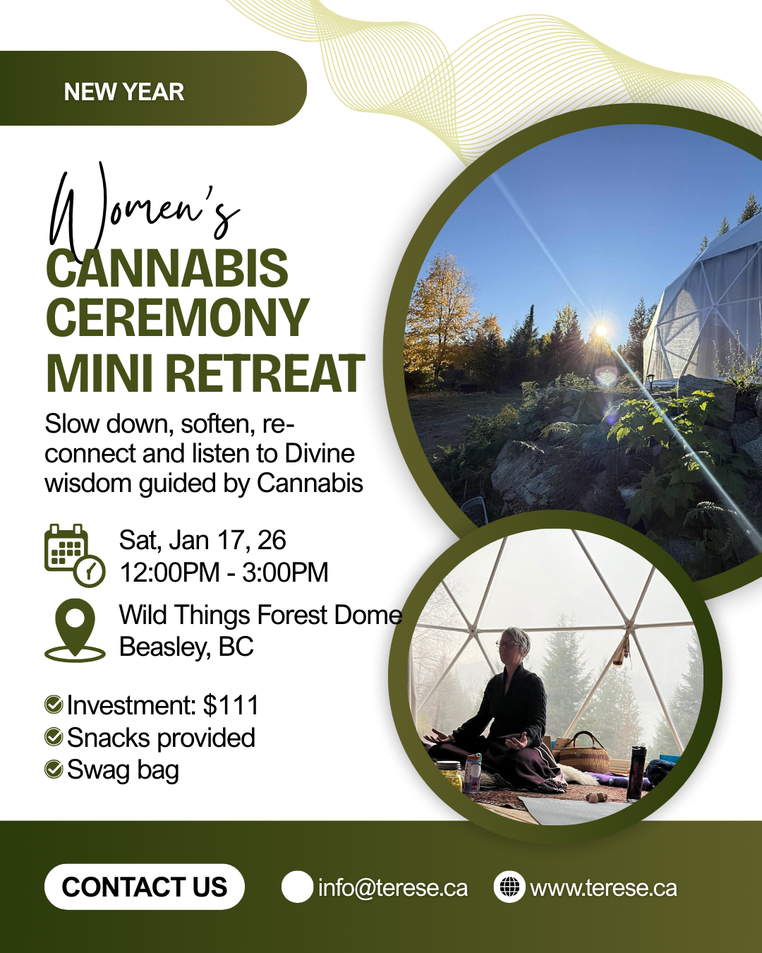 dome cannabis ceremony